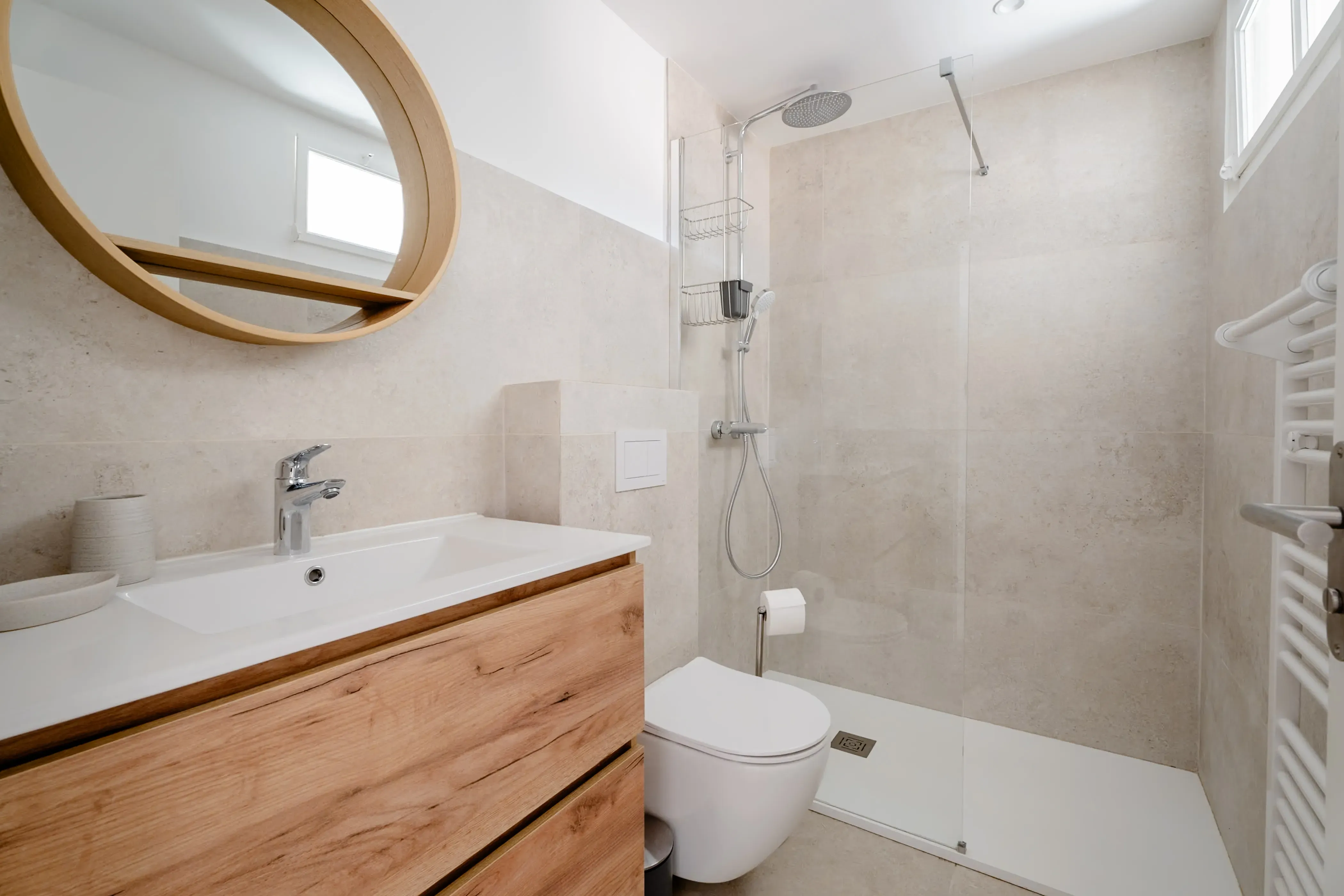 Salle de bain attenante de Casa Oliva