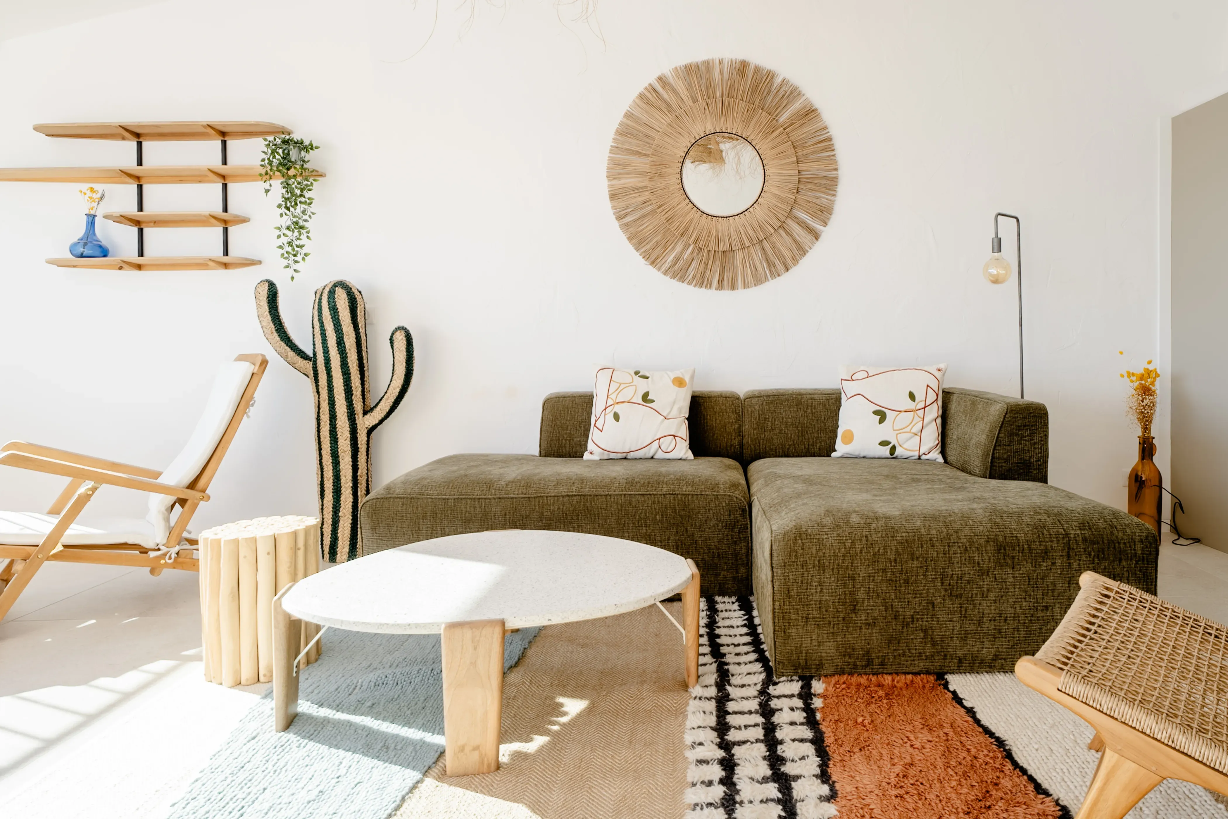 Salon et canapé de Casa Oliva